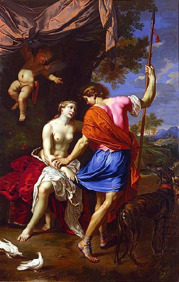 Nicolas Mignard Venus and Adonis china oil painting image